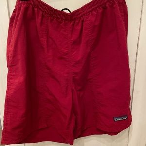 PATAGONIA RED SWIM SHORTS